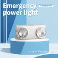 Lumière de secours à double tête LED 2*3W